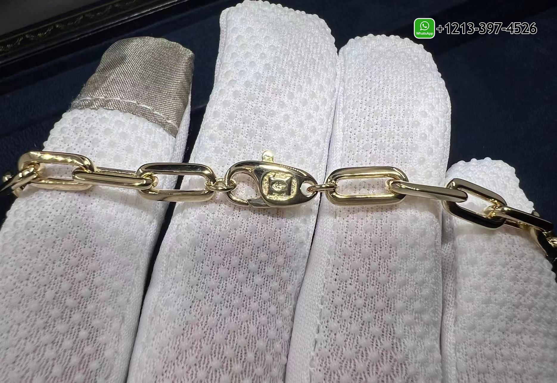zrgi2pyfsyy Best Sellers 1:1 Quality Cheap Custom Made Cartier Santos de Cartier Santos Dumont Chain Necklace - High Quality 18k Gold and Diamond Luxury Distinctive Collection Designer Jewelry Customized Factory Price - Image 3